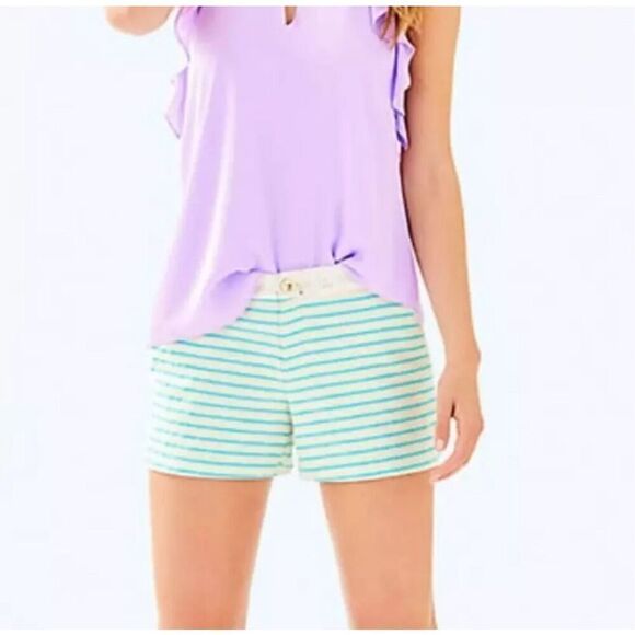Lilly Pulitzer Party Shorts Size 10 - Picture 2 of 9